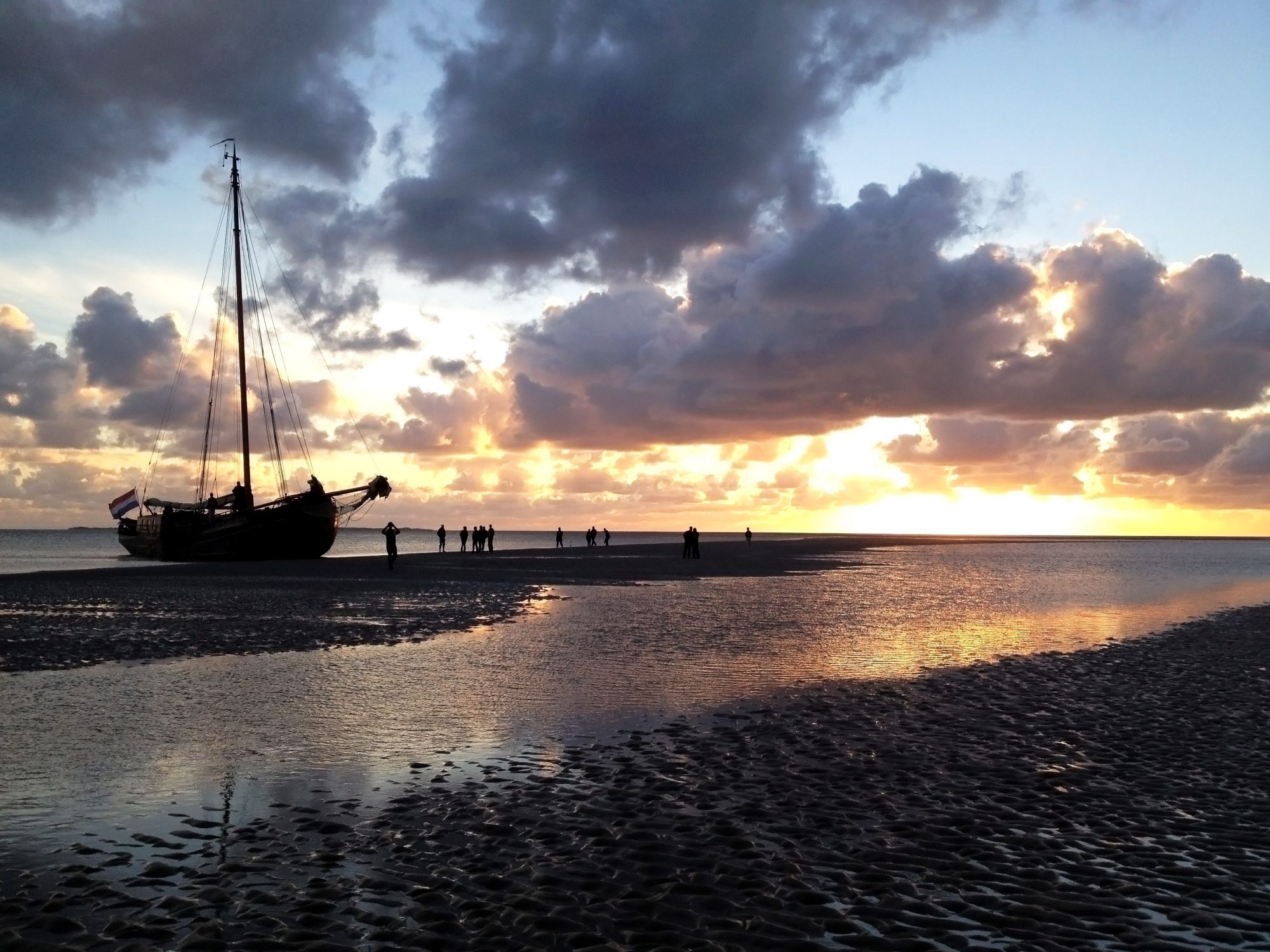 Haven zonsondergang